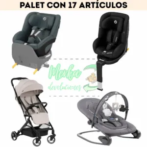 Pallet de 14 Productos de Bebé Sin Revisar