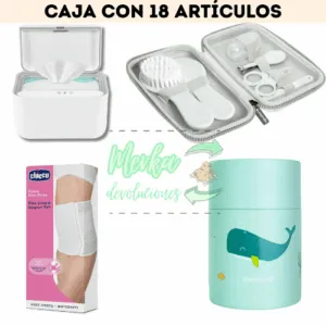 Caja de 18 Artículos de Bebé Sin Revisar