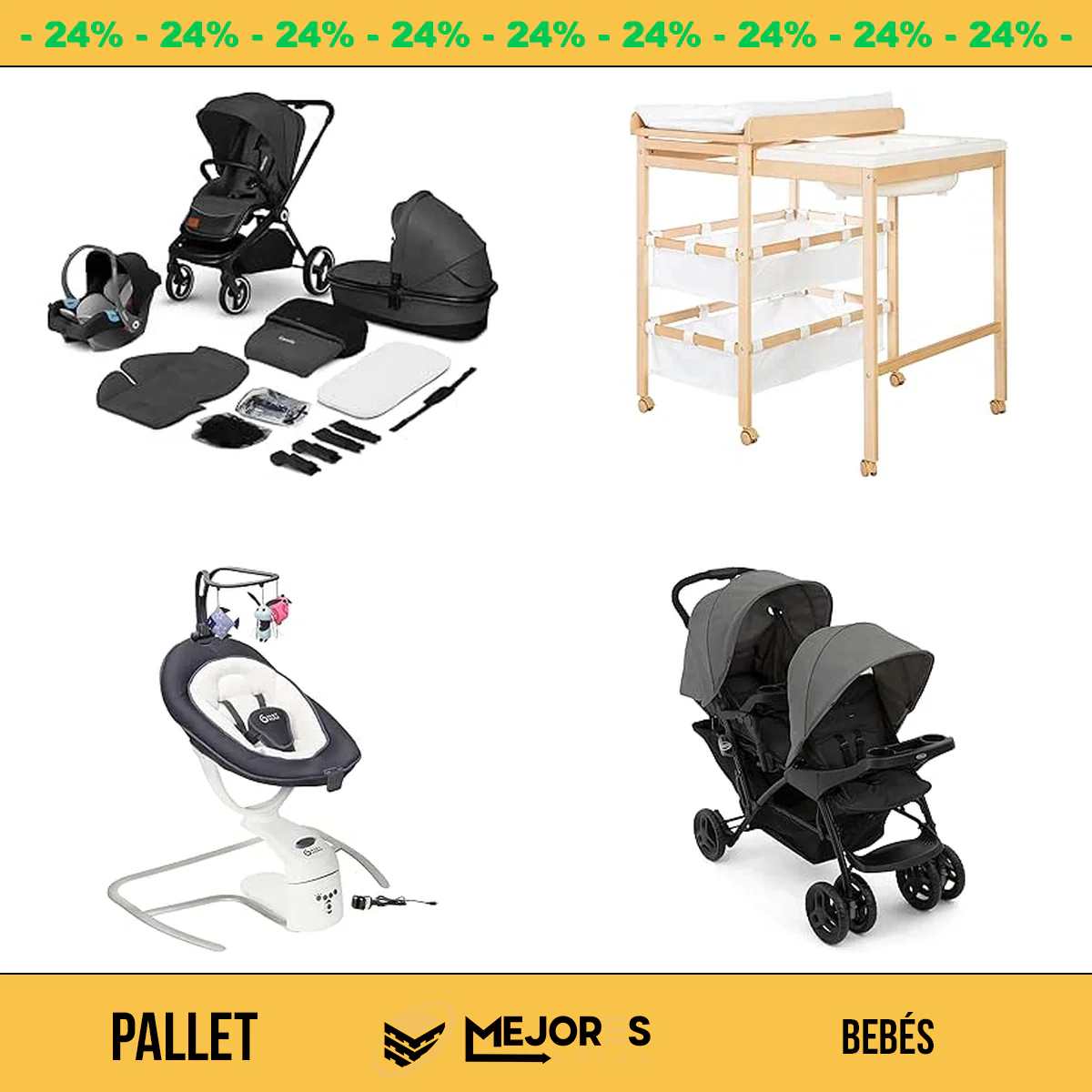 Pallet de 14 Items Sin Revisar, Bebés