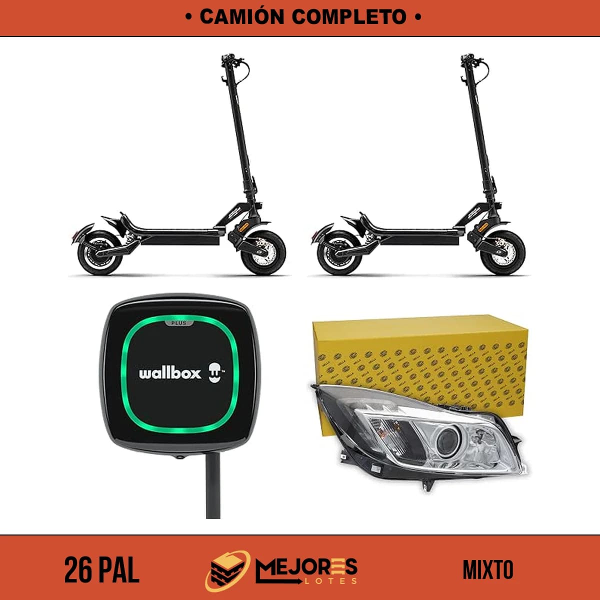 Camión Completo de 1102 Productos Mixtos Sin Revisar