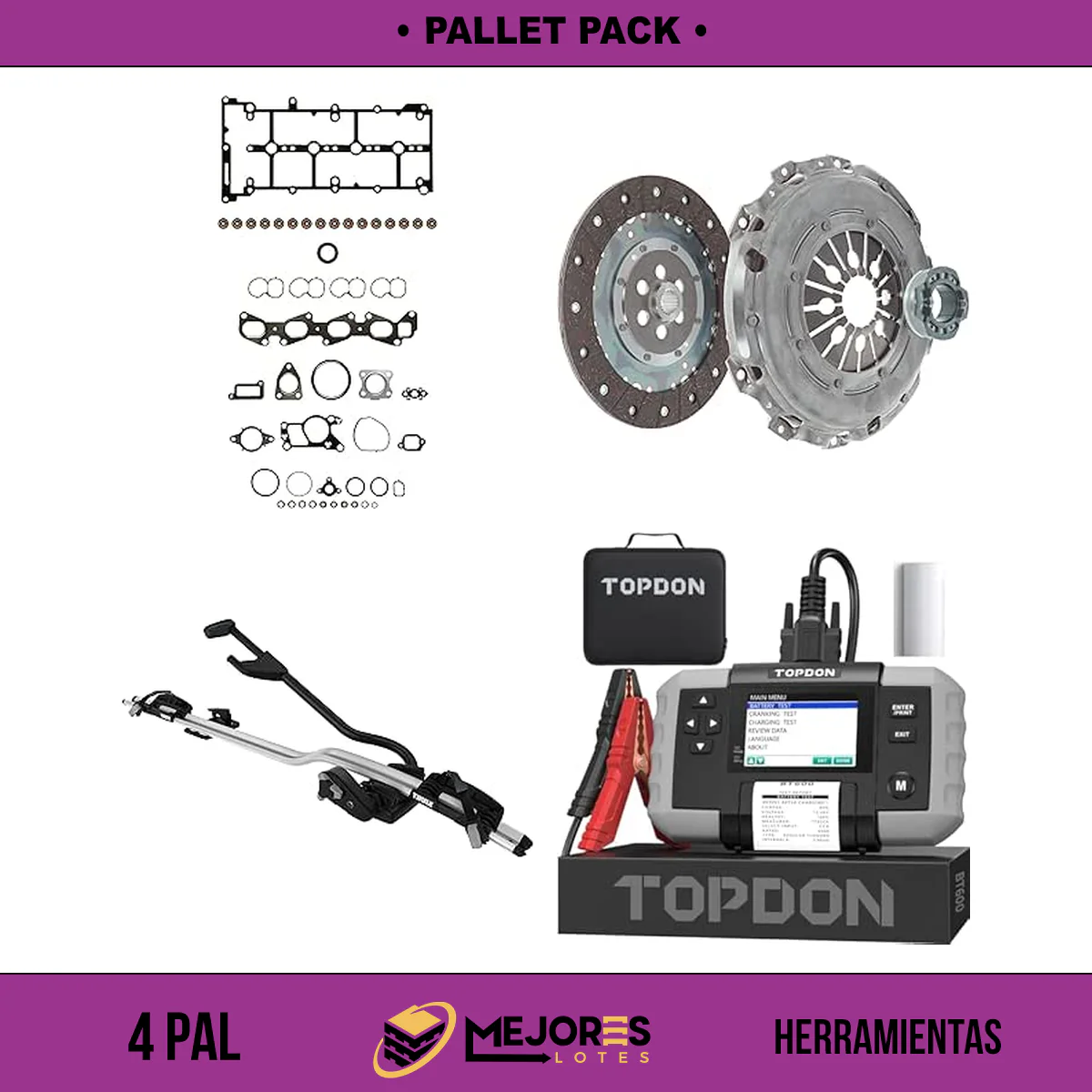 Pallet de 508 Herramientas Sin Revisar