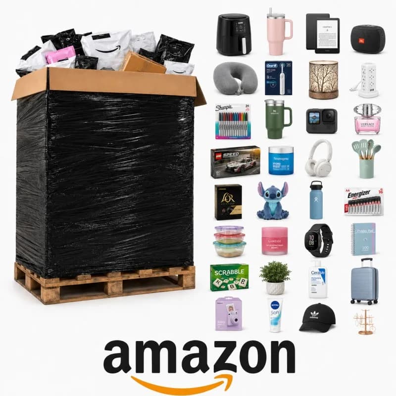 Pallet de 300 Paquetes Sorpresa Mixto Sin Revisar
