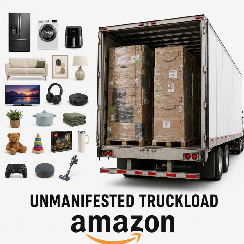 Camión de devoluciones Amazon al por mayor – Categorías mixtas