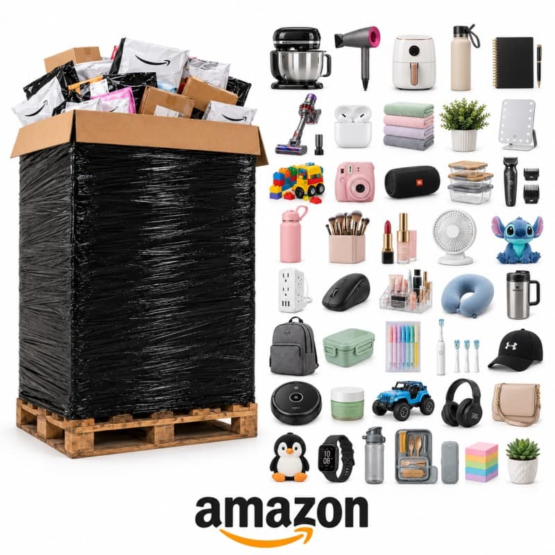 Pallet de 300 Paquetes Sorpresa Sin Revisar