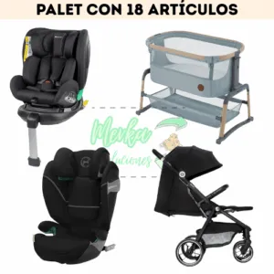 Palet de 18 artículos de Bebé Sin Revisar