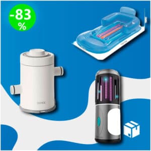 Caja de 19 Productos de Jardín y Piscina Sin Revisar