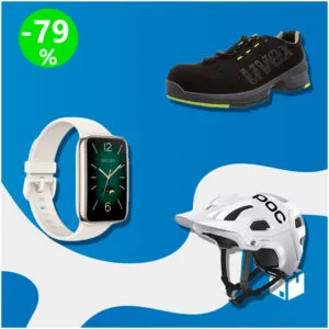Caja de 68 productos de Deporte y Ropa sin revisar