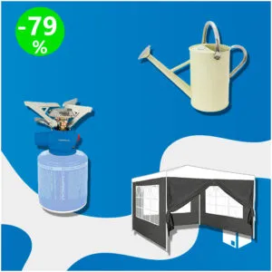 Caja de 21 Productos de Jardín Sin Revisar
