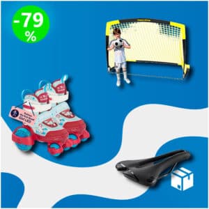 Caja de 47 Productos de Deporte y Ropa Sin Revisar