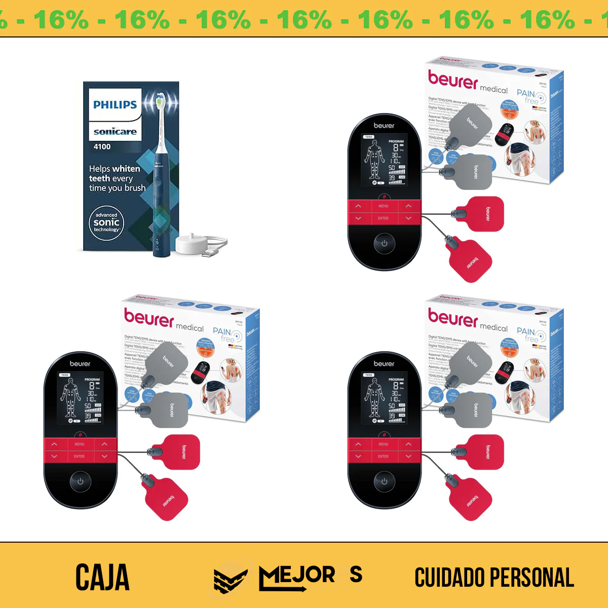 Caja de 32 Items Sin Revisar, Cuidado Personal