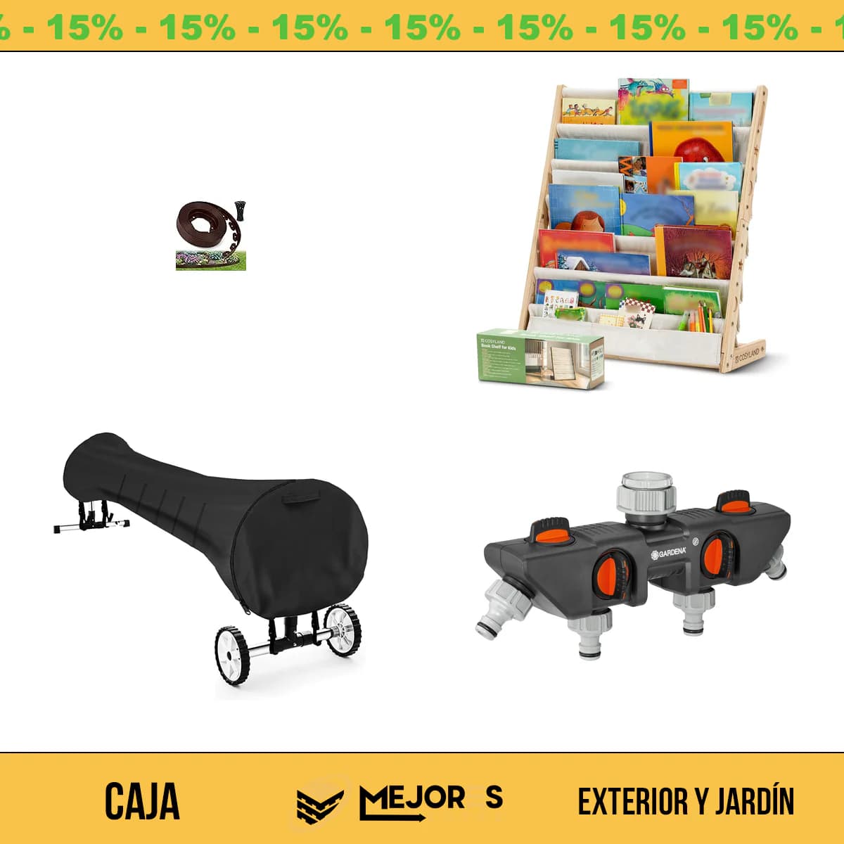 Caja de 23 Items Sin Revisar, Exterior Y Jardin, Lote #spIlV149sGq