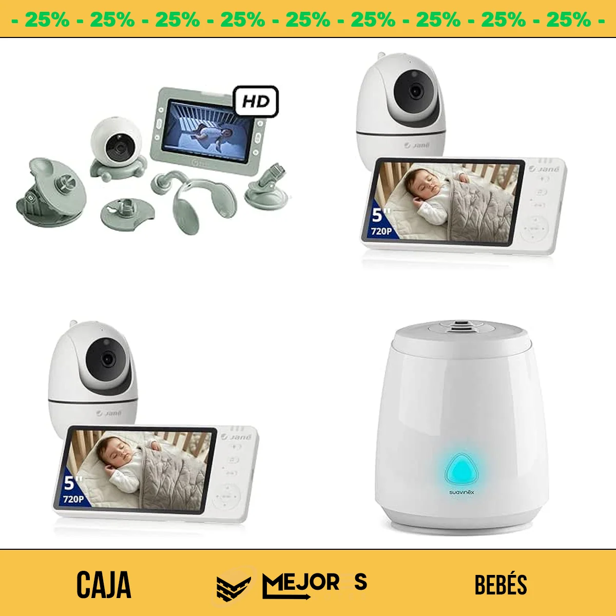 Caja de 20 Productos para Bebé Sin Revisar