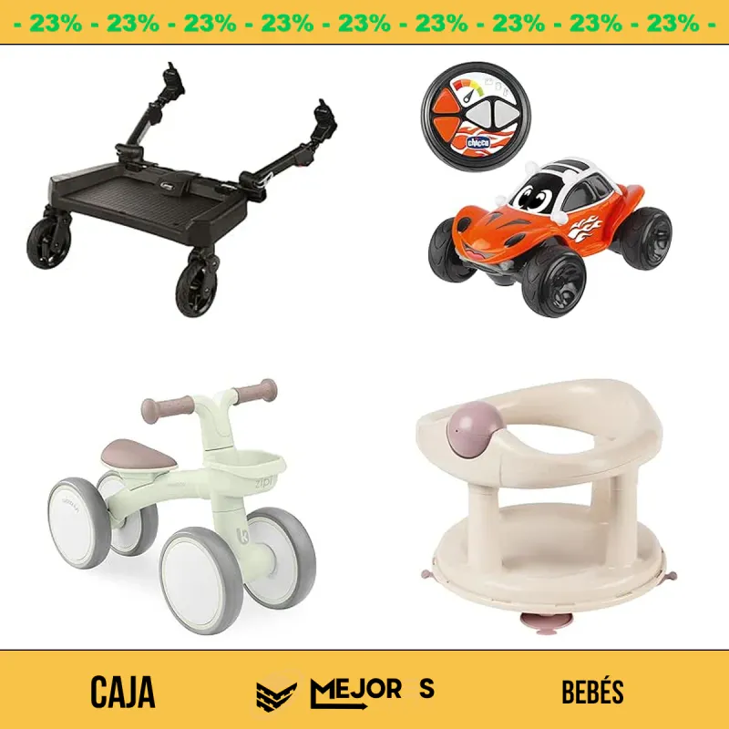Caja de 6 Items Sin Revisar, Bebés