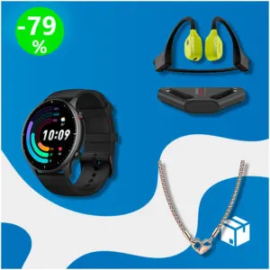 Caja de 86 productos de Deporte y Ropa sin revisar