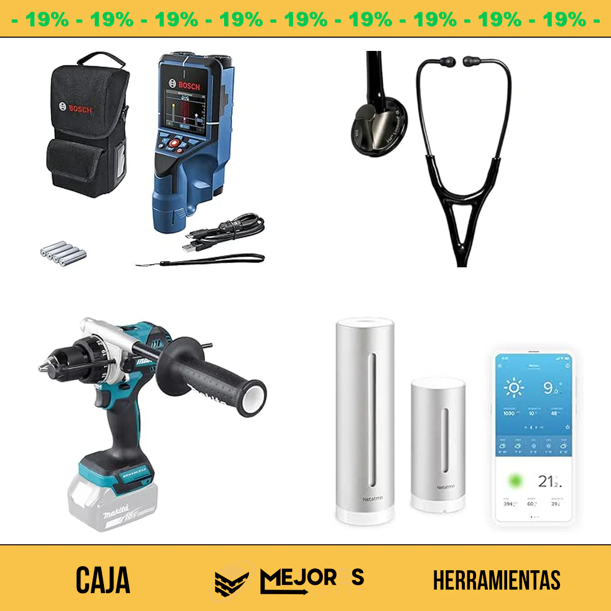 Caja de 30 Herramientas Sin Revisar