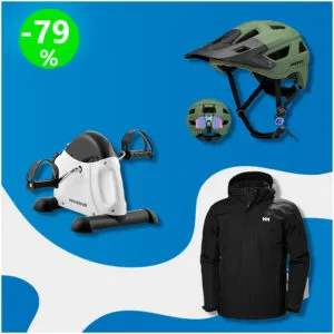 Caja de 30 productos de Deporte y Ropa sin revisar