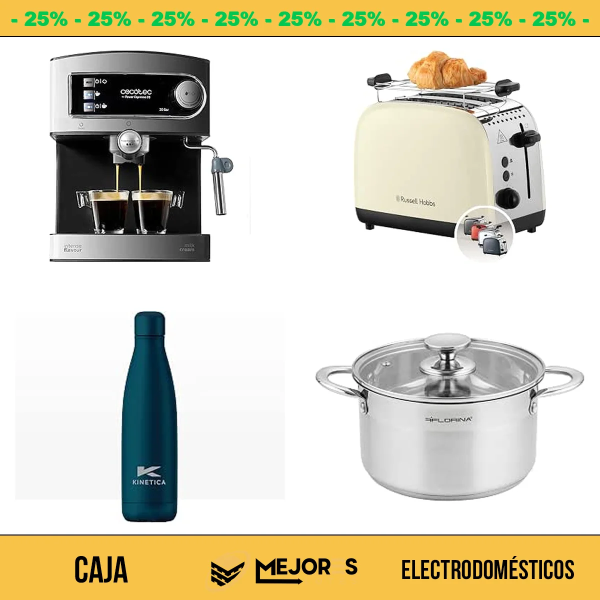 Caja de 8 Electrodomésticos Sin Revisar