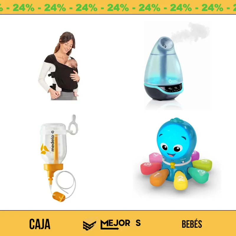 Caja de 17 Artículos de Bebé Sin Revisar
