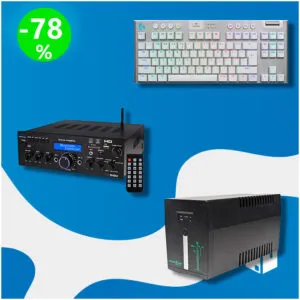 Caja de 45 Electrónica Sin Revisar