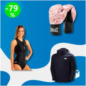 Caja de 16 productos de Deporte y Ropa sin revisar