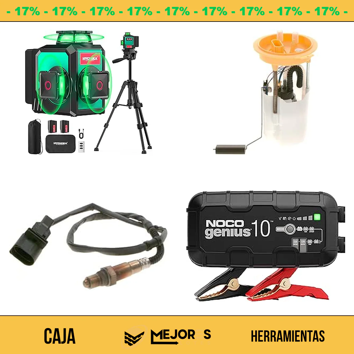 Caja de 28 Herramientas Sin Revisar