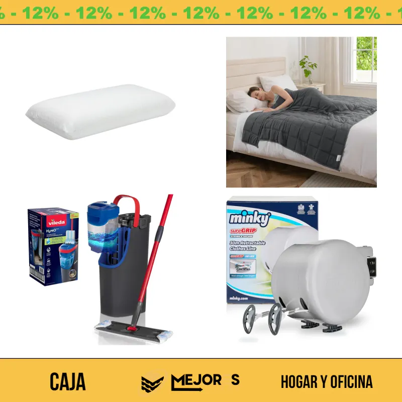 Caja de 14 Items Sin Revisar, Hogar y Oficina