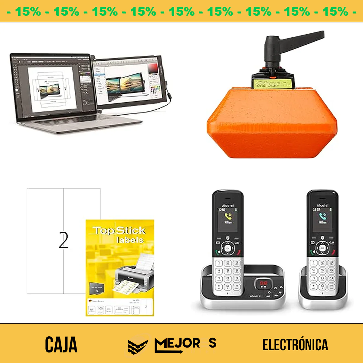 Caja de 38 Electrónica Sin Revisar