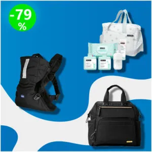 Caja de 26 productos de Bebé sin revisar