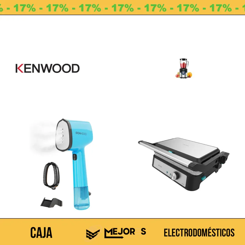 Caja de 9 Electrodomésticos Sin Revisar