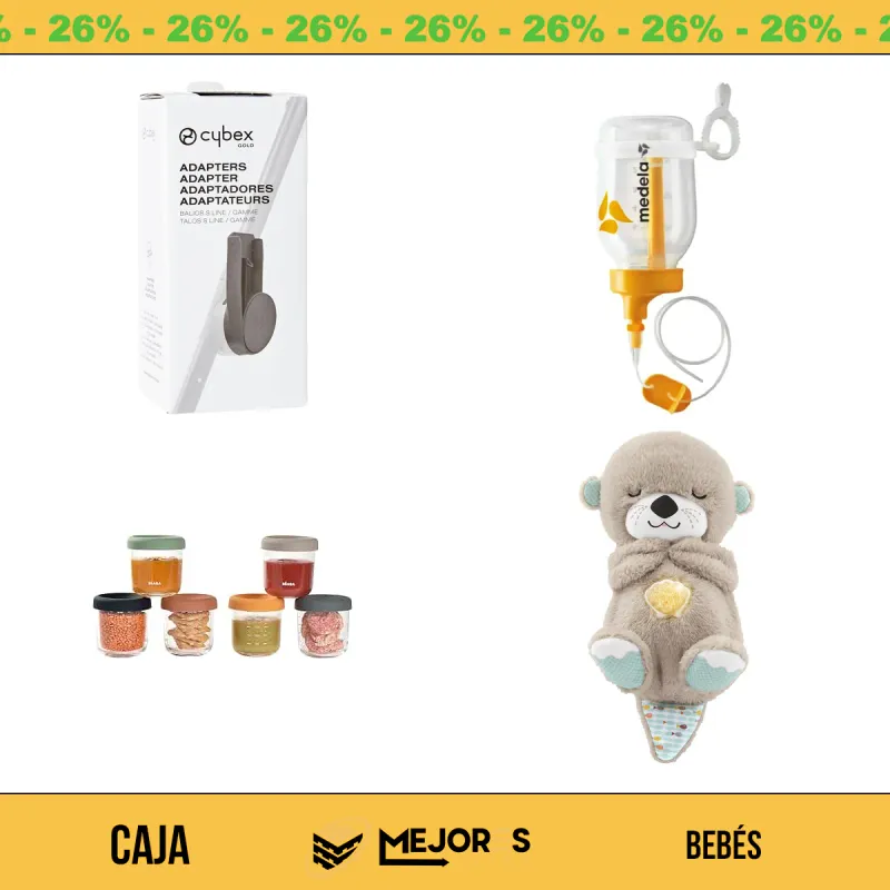 Caja de 19 Artículos para Bebé Sin Revisar