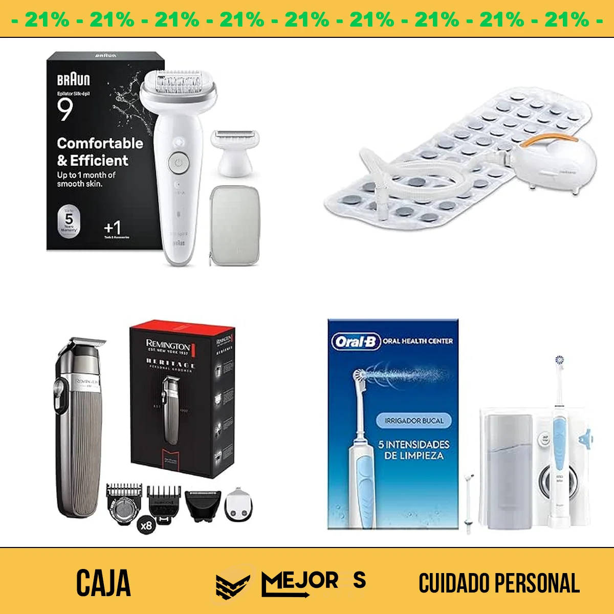 Caja de 19 Items Sin Revisar, Cuidado Personal