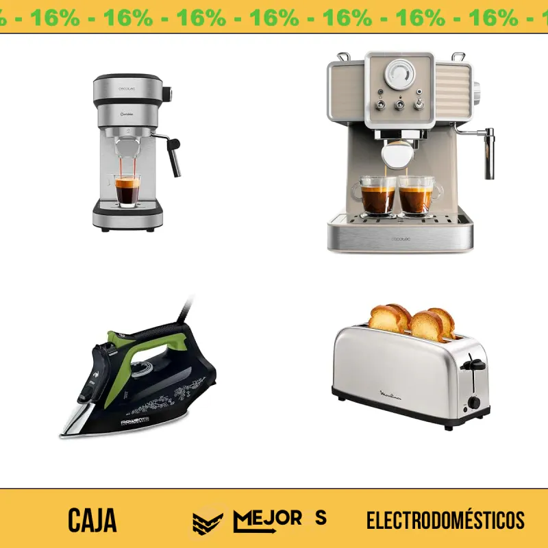 Caja de 9 Electrodomésticos Sin Revisar