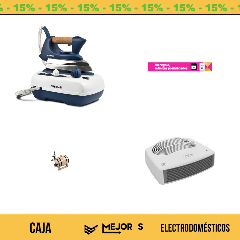 Caja de 8 Electrodomésticos Sin Revisar