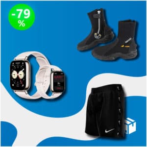 Caja de 42 Productos de Deporte y Ropa Sin Revisar