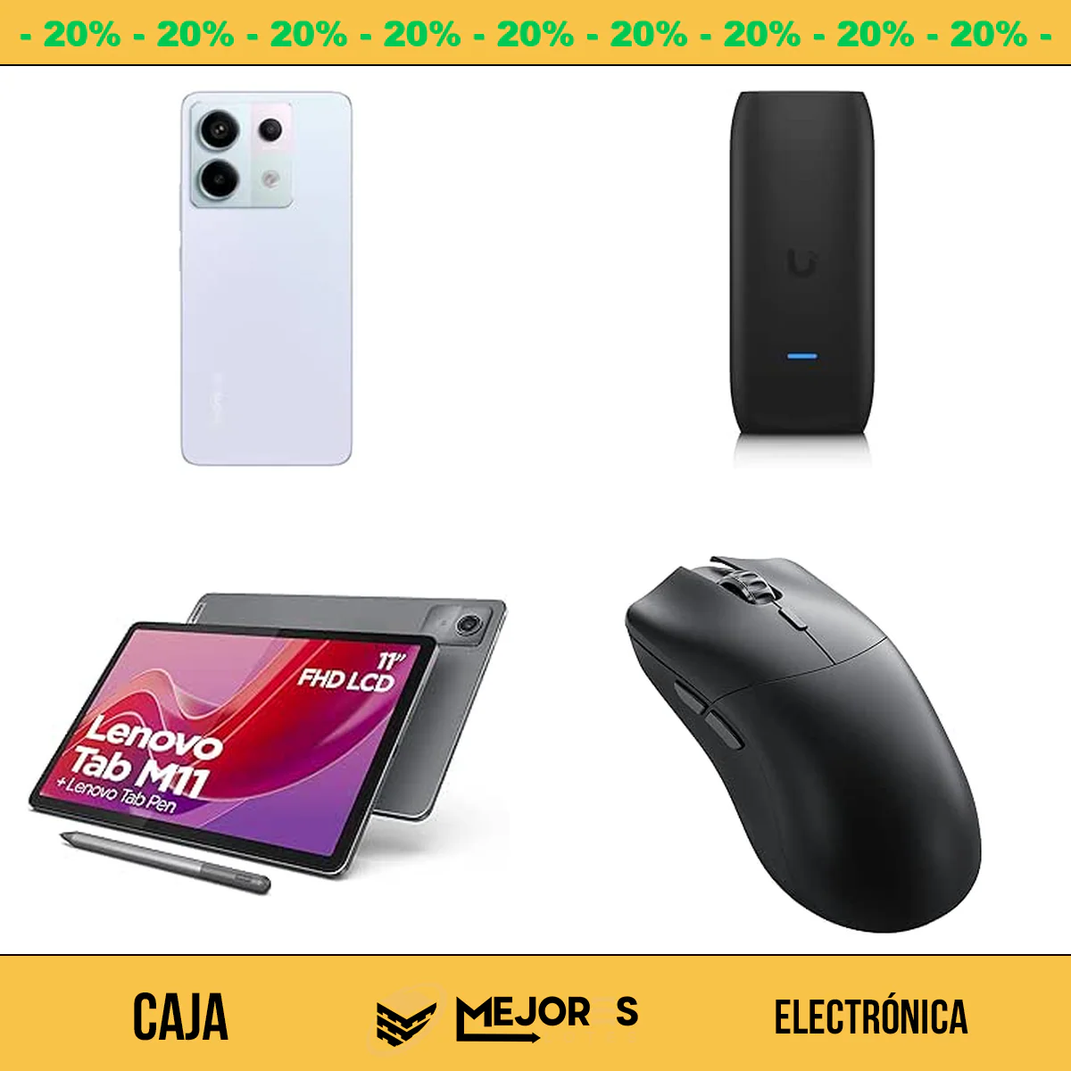 Caja de 56 Electrónica Sin Revisar