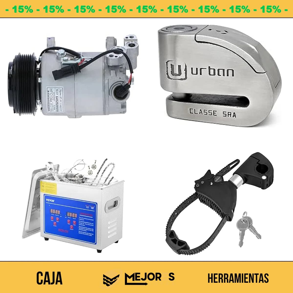 Caja de 31 Herramientas Sin Revisar