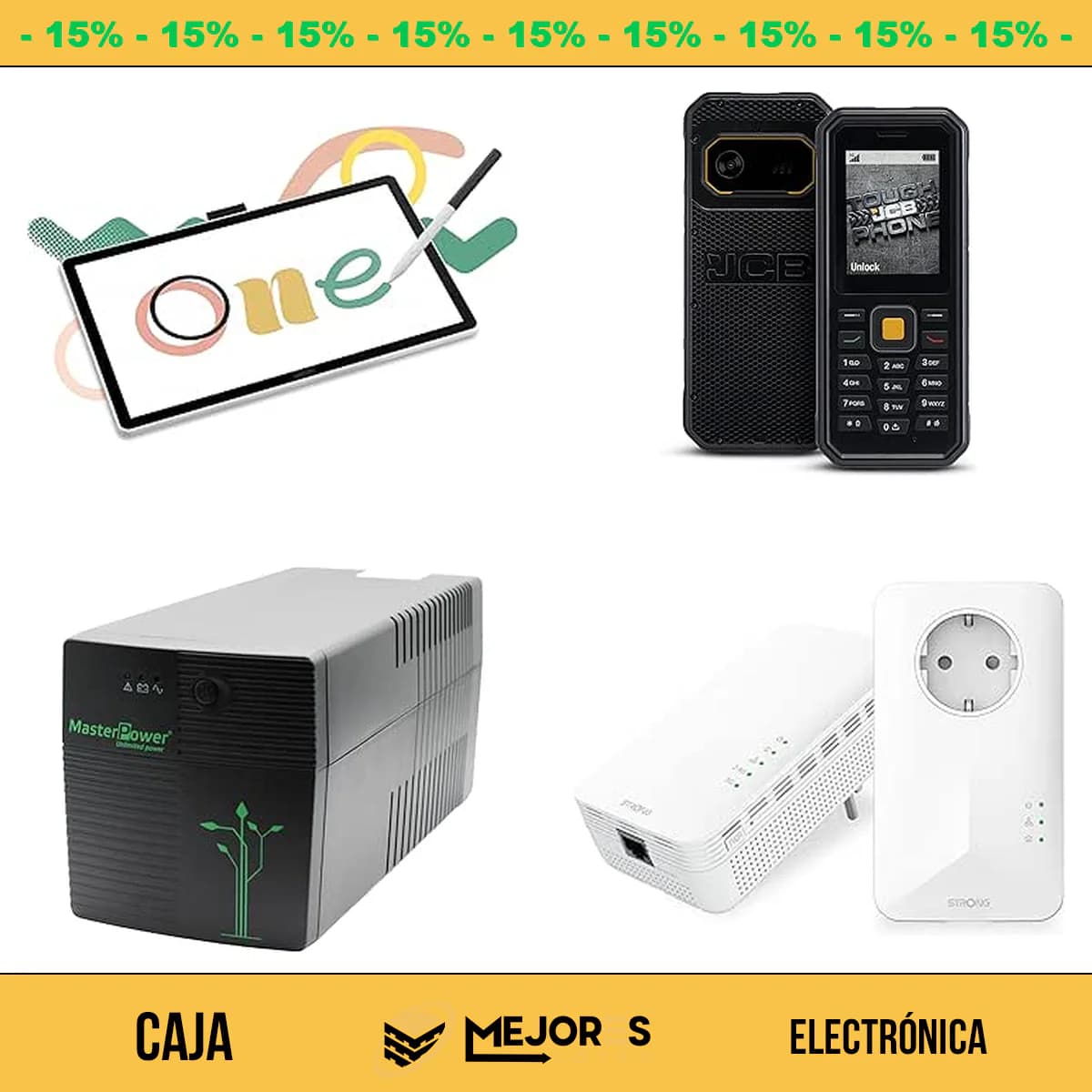 Caja de 53 Electrónicos Sin Revisar