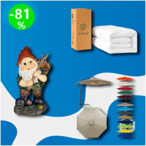 Caja de 13 Productos de Jardín Sin Revisar