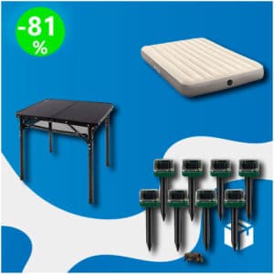 Caja de 22 Productos de Jardín Sin Revisar