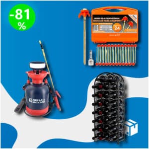 Caja de 13 Productos de Jardín Sin Revisar