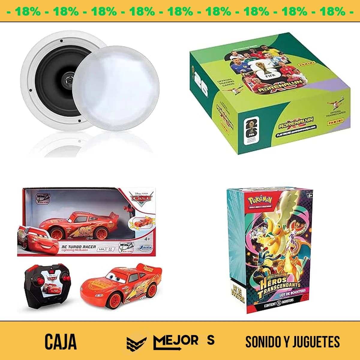 Caja de 39 Items Sin Revisar, Sonido y Juguetes