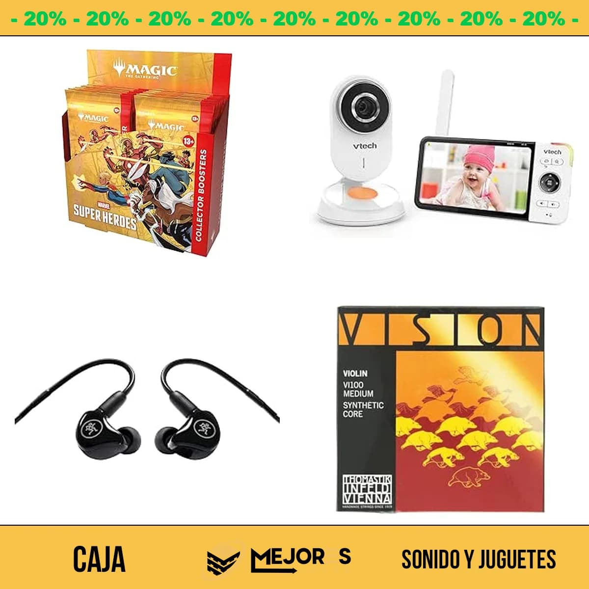 Caja de 39 Items Sin Revisar, Sonido y Juguetes