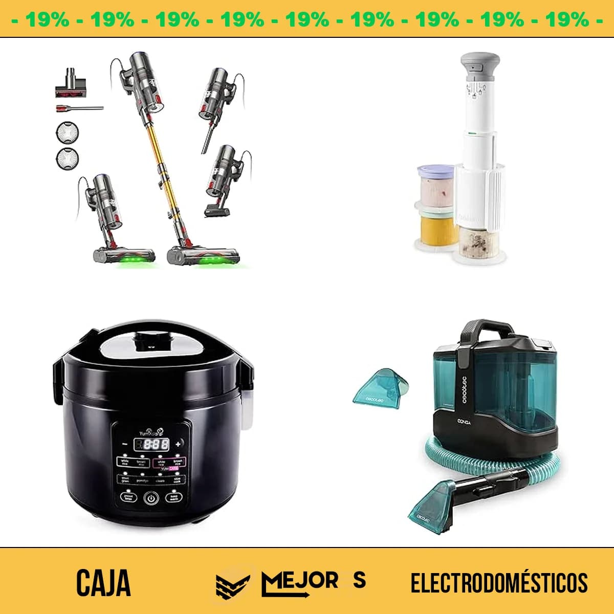 Caja de 15 Electrodomésticos Sin Revisar