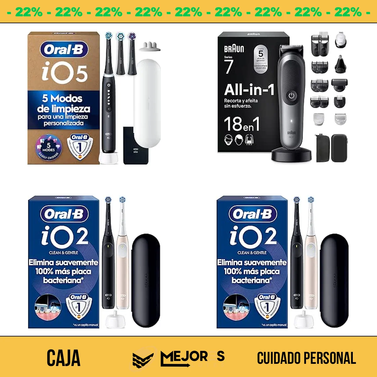 Caja de 52 Items Sin Revisar, Cuidado Personal