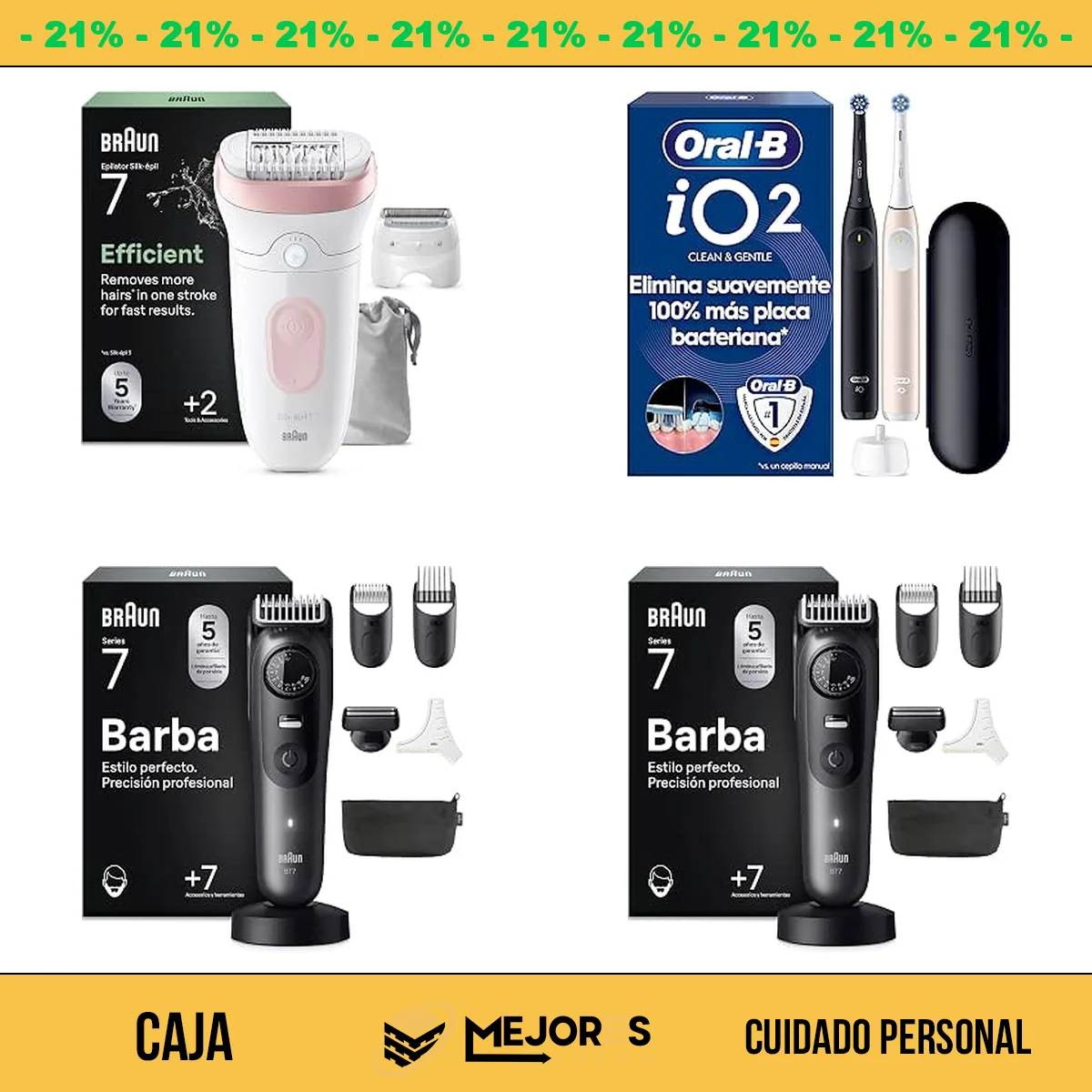 Caja de 36 Items Sin Revisar, Cuidado Personal