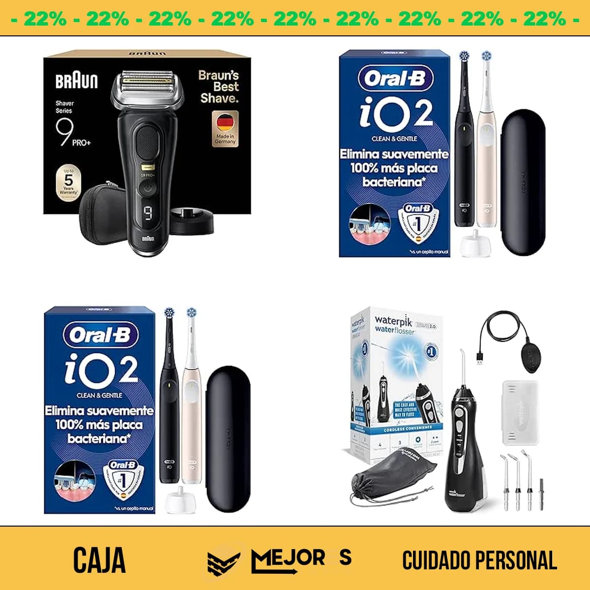 Caja de 43 Items Sin Revisar, Cuidado Personal