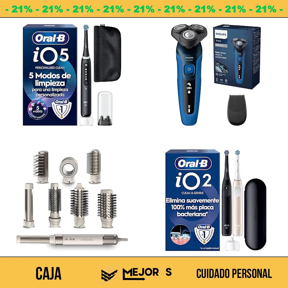 Caja de 54 Items Sin Revisar, Cuidado Personal