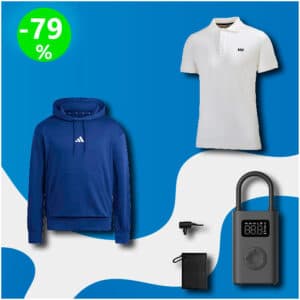 Caja de 24 productos de Deporte y Ropa sin revisar