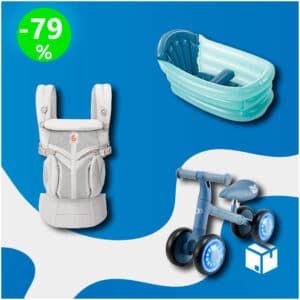 Caja de 11 Productos de Bebé Sin Revisar