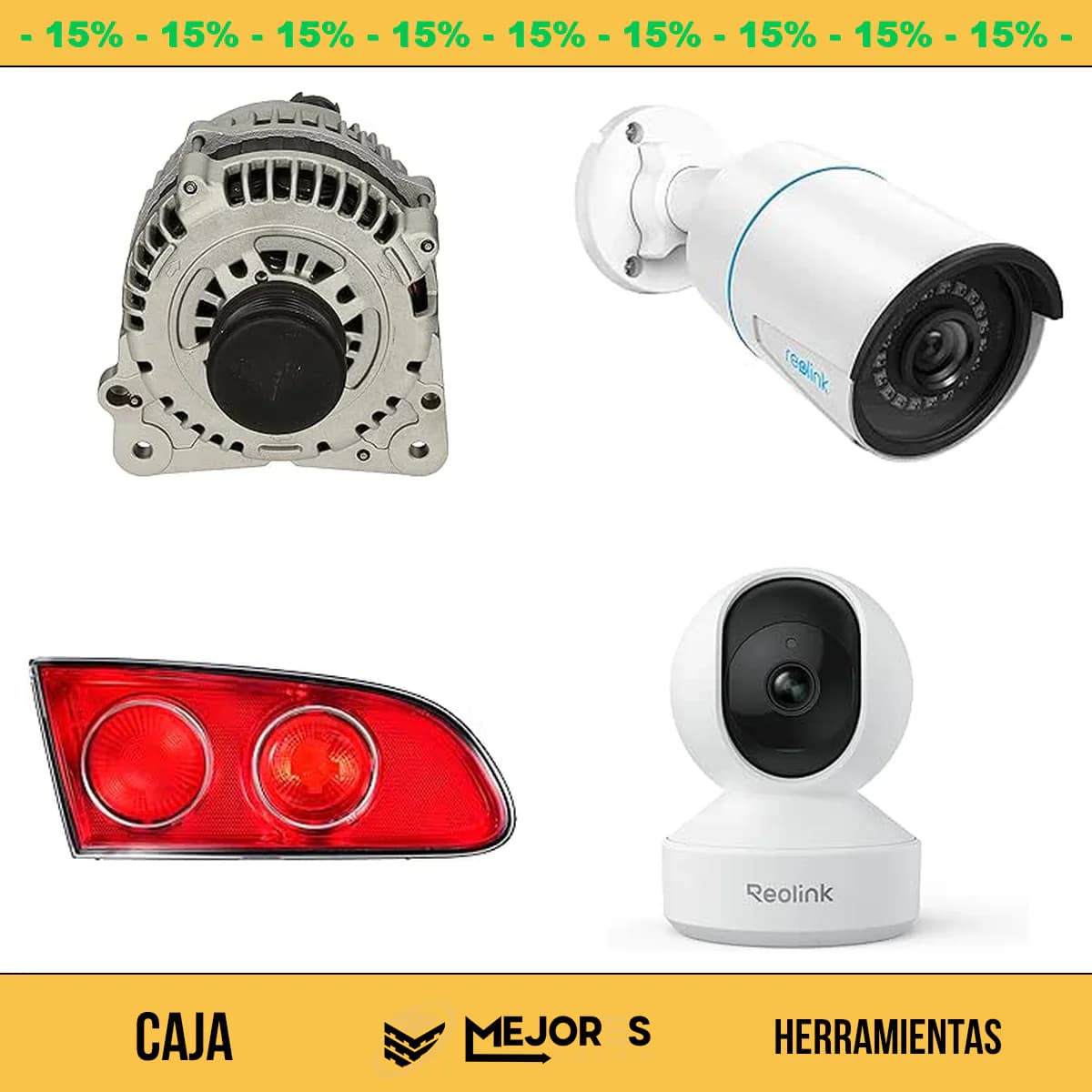 Caja de 43 Herramientas Sin Revisar